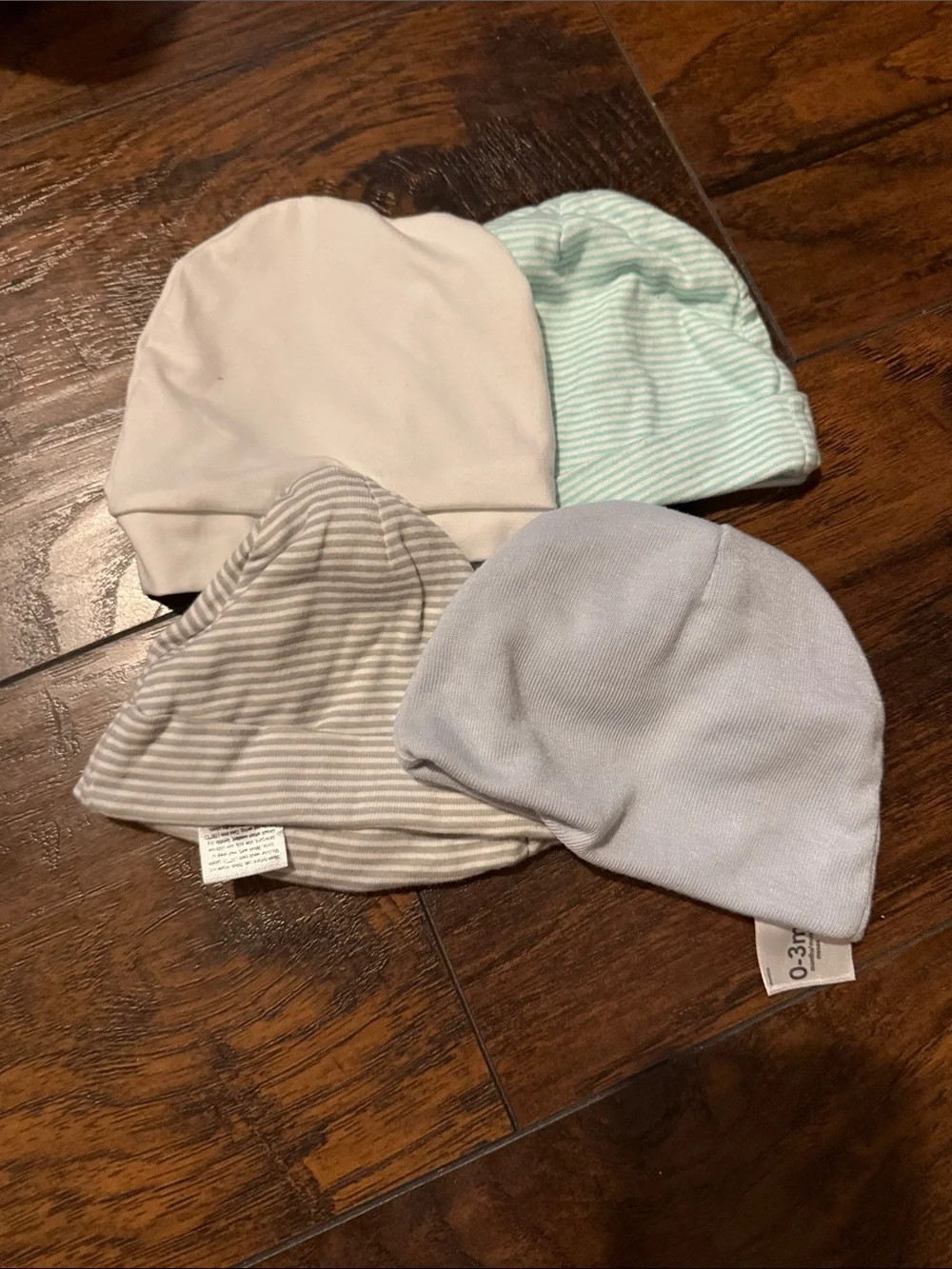Baby Newborn Hats x4